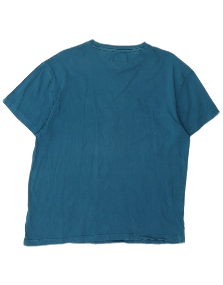 Maglietta da uomo Tommy Hilfiger Top blu medio