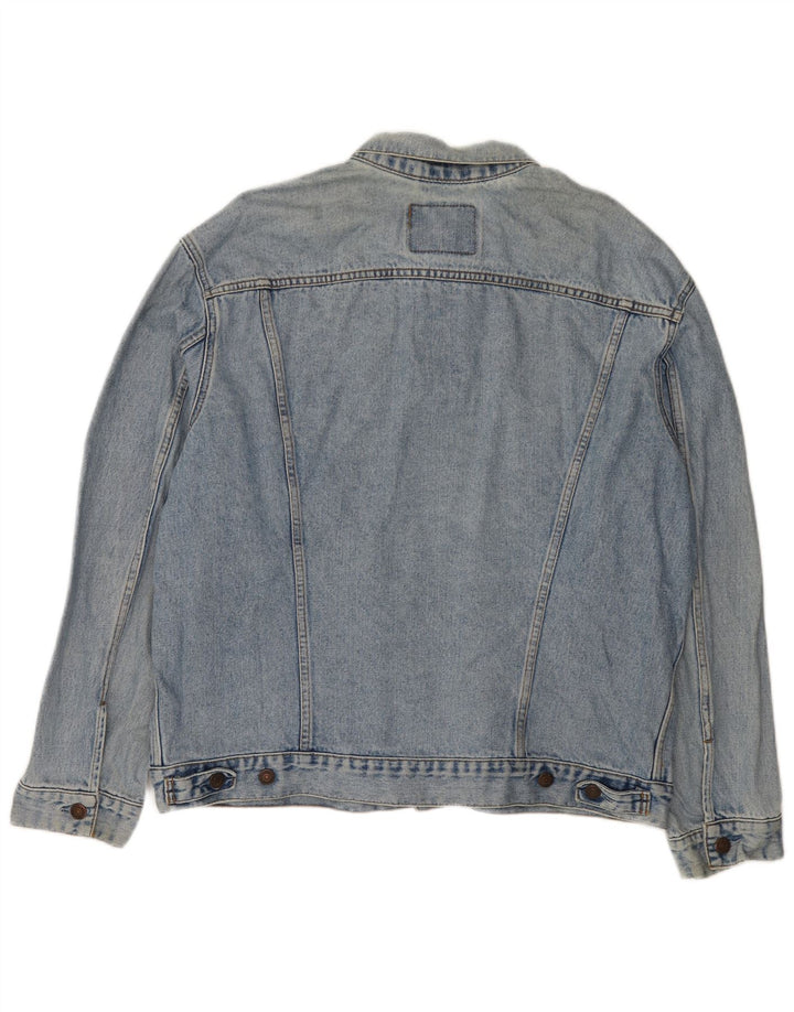 Giacca di jeans da uomo Levi's UK 44 2XL Cotone blu