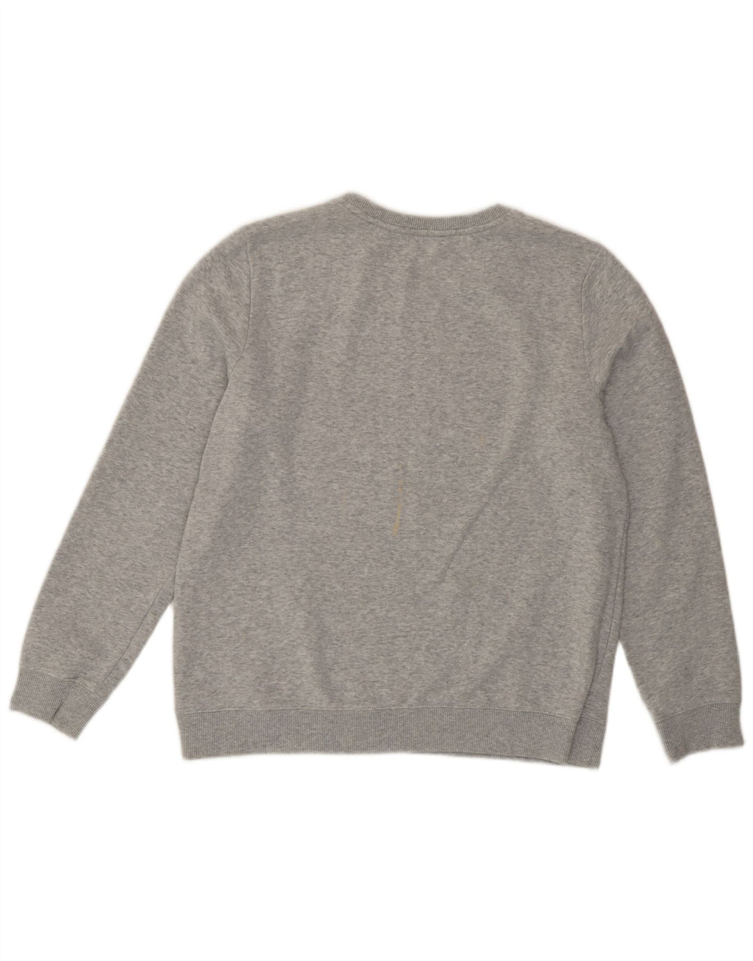 Felpa grafica da donna Tommy Hilfiger Maglione UK 14 Grigio medio chiazzato