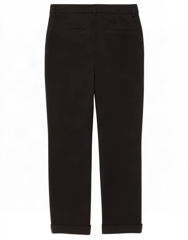 Pantaloni da abito dritti da donna Zara EU 36 XS W26 L27 cotone nero