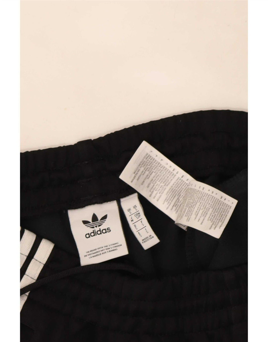 Pantaloni da tuta da uomo Adidas Joggers piccoli in poliestere nero
