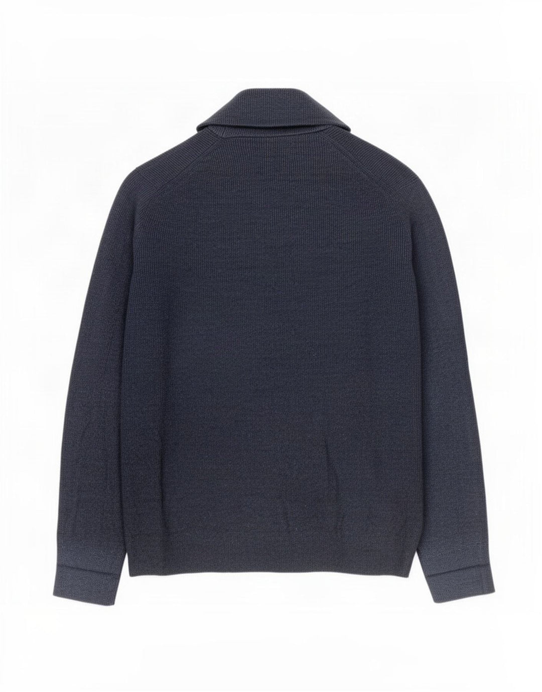 Maglione cardigan da uomo Marks & Spencer XL poliestere blu navy