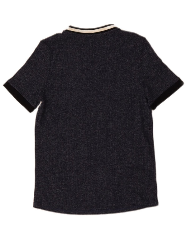 Maglietta da donna Marks & Spencer Top UK 14 Medium Navy Blue Flecked