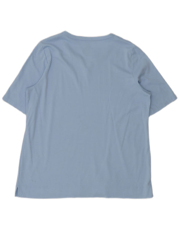 T-shirt da donna L.L.Bean Top UK 16 grande cotone blu