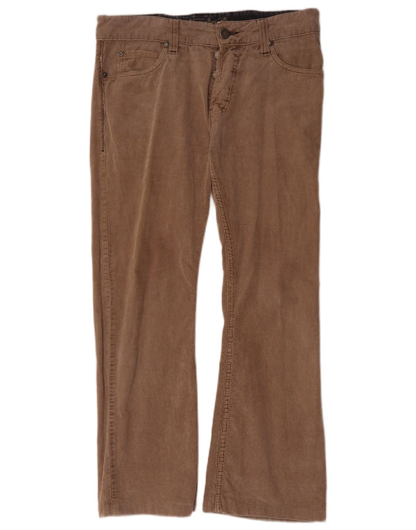Levi's Uomo 512 Bootcut Pantaloni Casual W32 L28 Cotone Marrone