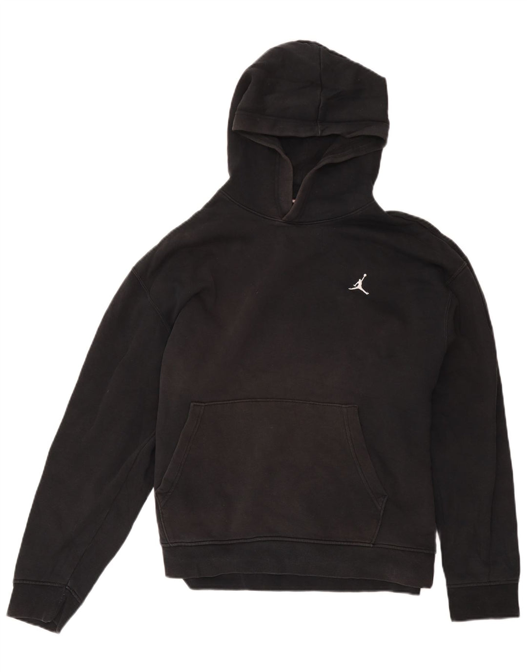 Felpa con cappuccio da uomo Jordan Large in cotone nero
