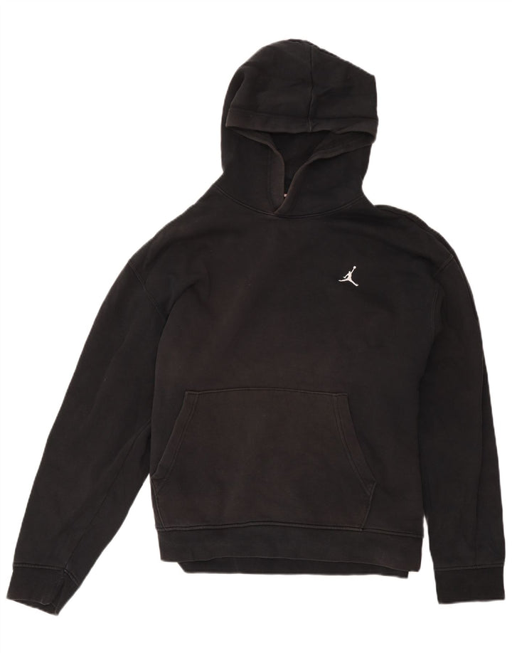 Felpa con cappuccio da uomo Jordan Large in cotone nero
