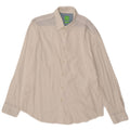 Camicia da uomo Hugo Boss Modern Fit XL in cotone bianco