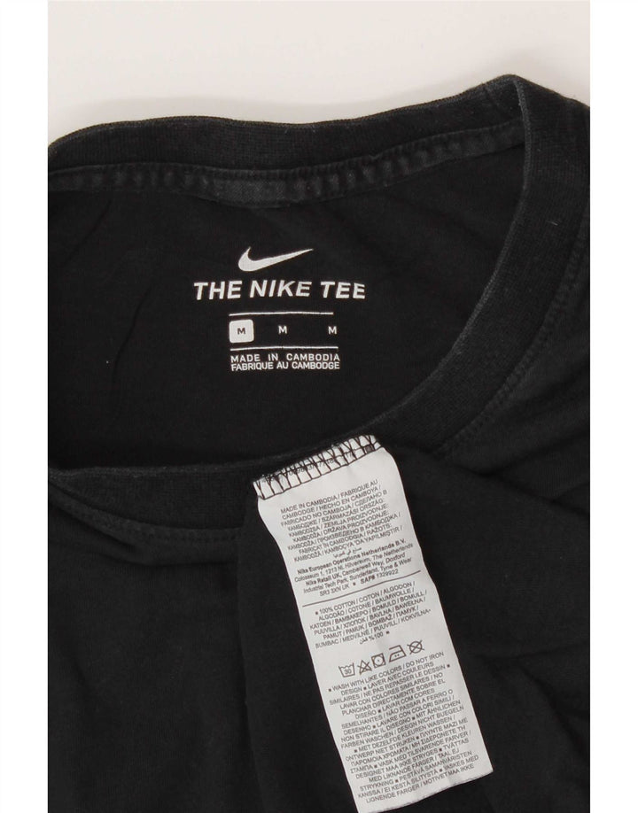 T-shirt da uomo Nike Top in cotone nero medio