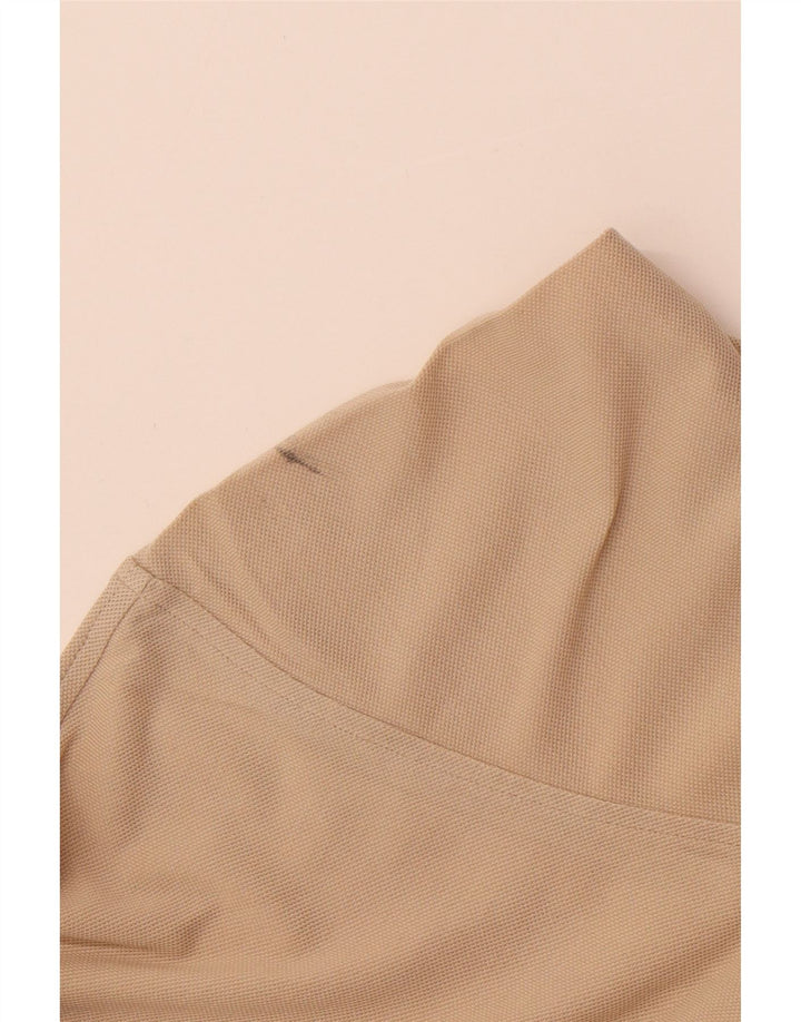 Polo da uomo HUGO BOSS grande in cotone beige