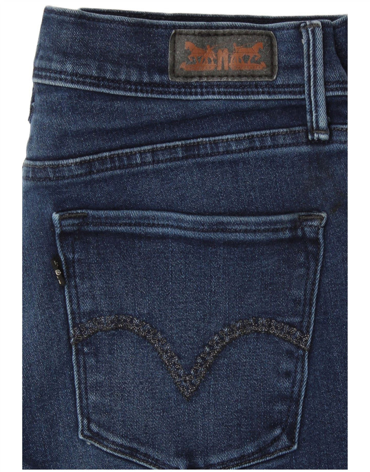 Jeans dritti da donna LEVI'S W32 L30 Blu navy