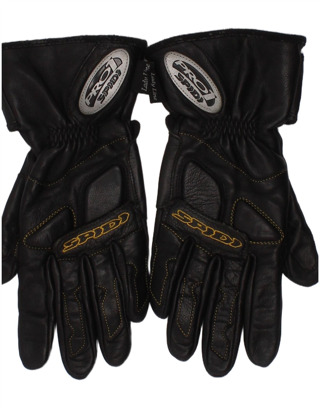 Guanti Moto in Pelle Spidi Donna Lady Line Biker Medio Nero