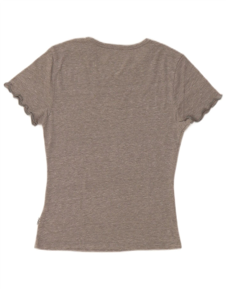 T-shirt da donna VANS UK 4 XS grigia chiazzata