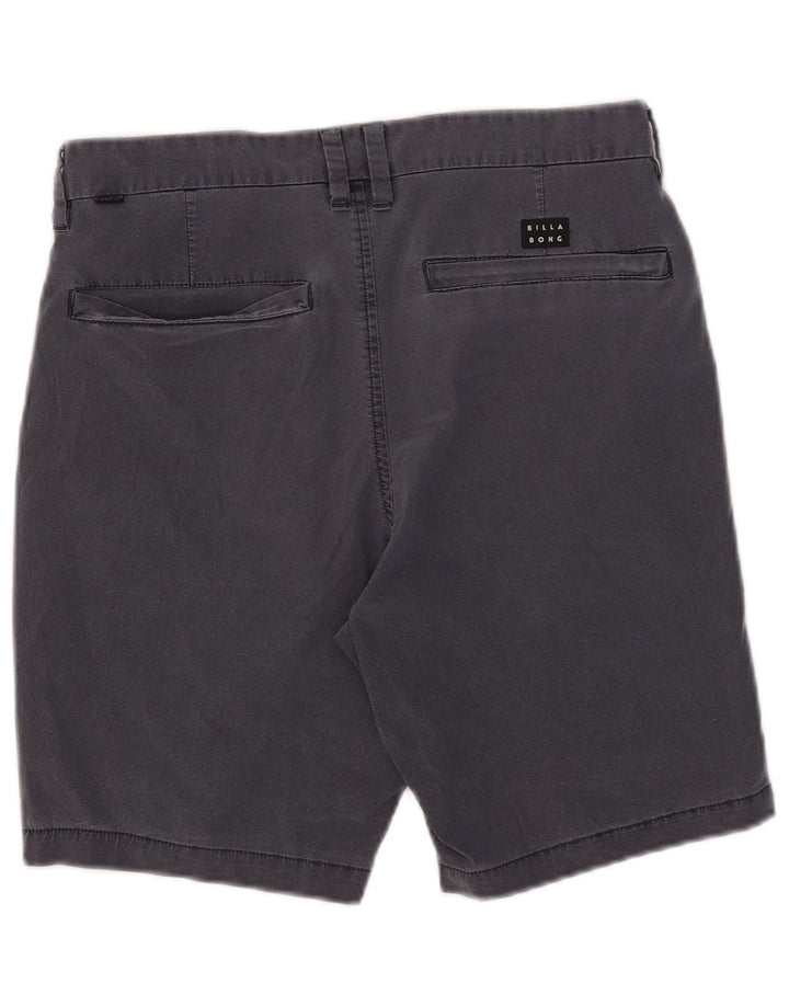 Pantaloncini chino da uomo Billabong W30 cotone blu navy medio