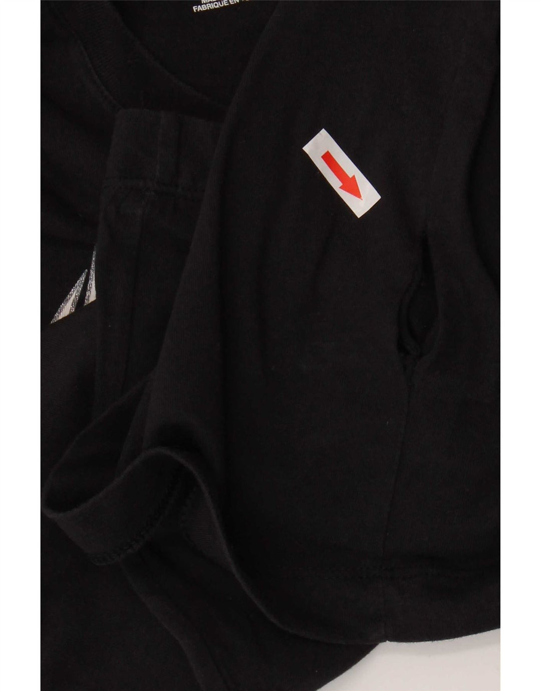 T-shirt grafica da donna Nike Top UK 14 grande nera