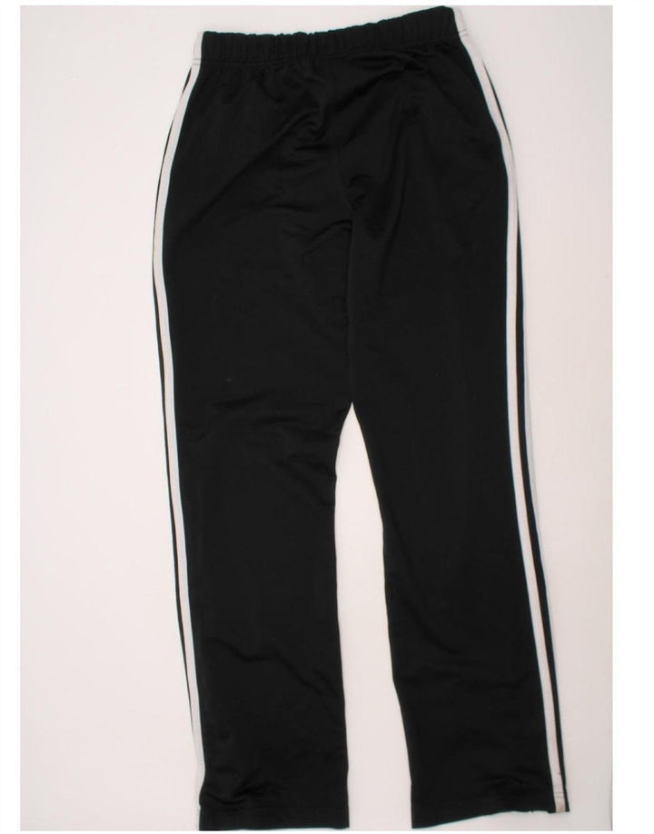 ADIDAS Boys Tracksuit Trousers 15-16 Years  Black Polyester Vintage Adidas and Second-Hand Adidas from Messina Hembry 