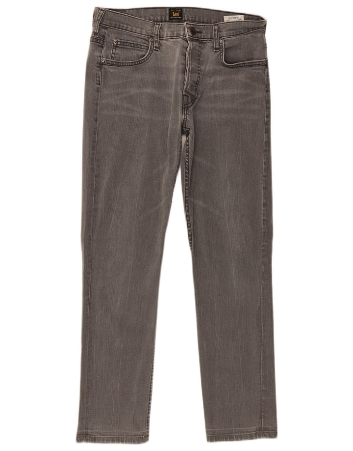 Jeans Lee Powell Slim da uomo W31 L28 cotone grigio