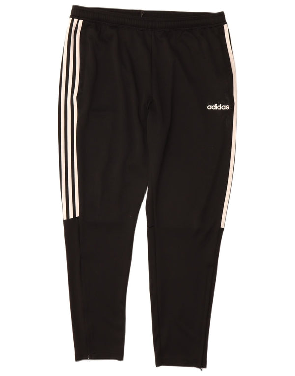 Pantaloni da tuta Adidas Climalite da uomo XL poliestere nero