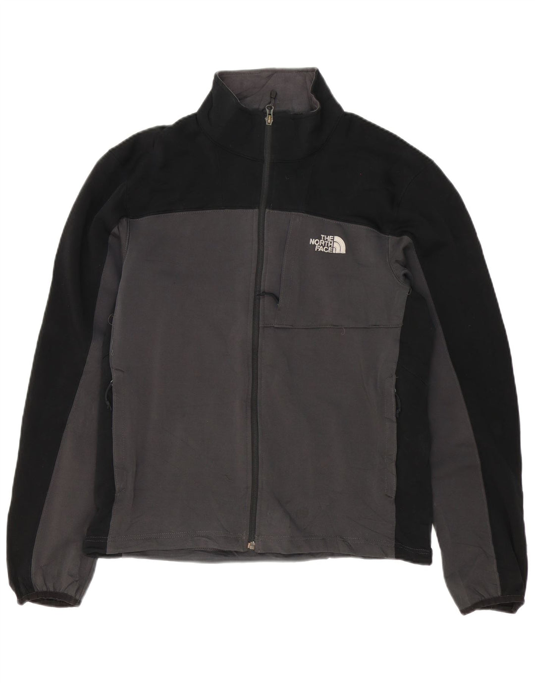 THE NORTH FACE Giacca da tuta da uomo in poliestere color block grigio medio