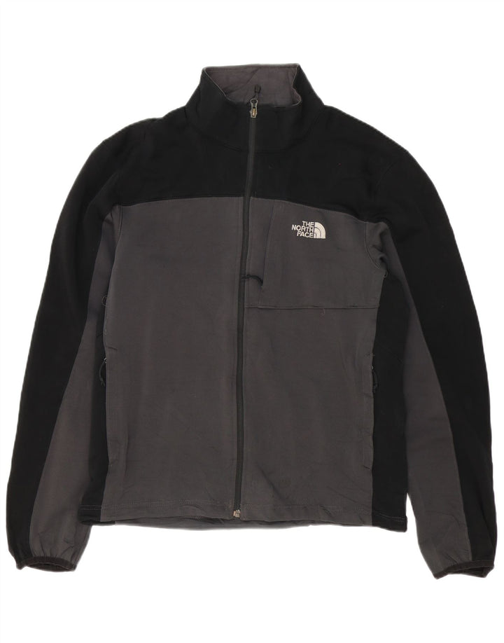 THE NORTH FACE Giacca da tuta da uomo in poliestere color block grigio medio