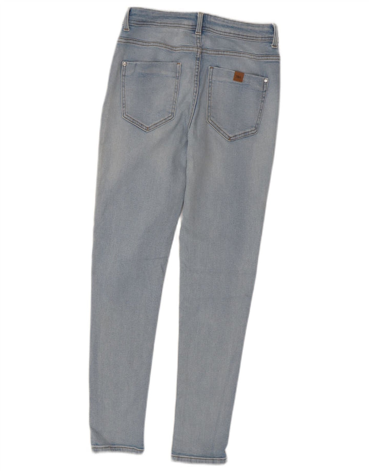 Jeans skinny da donna Zara EU 36 piccoli W26 L27 blu