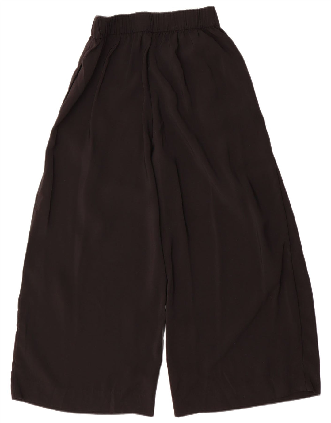 Pantaloni corti da donna Zara a gamba larga medi W30 L24 poliestere nero