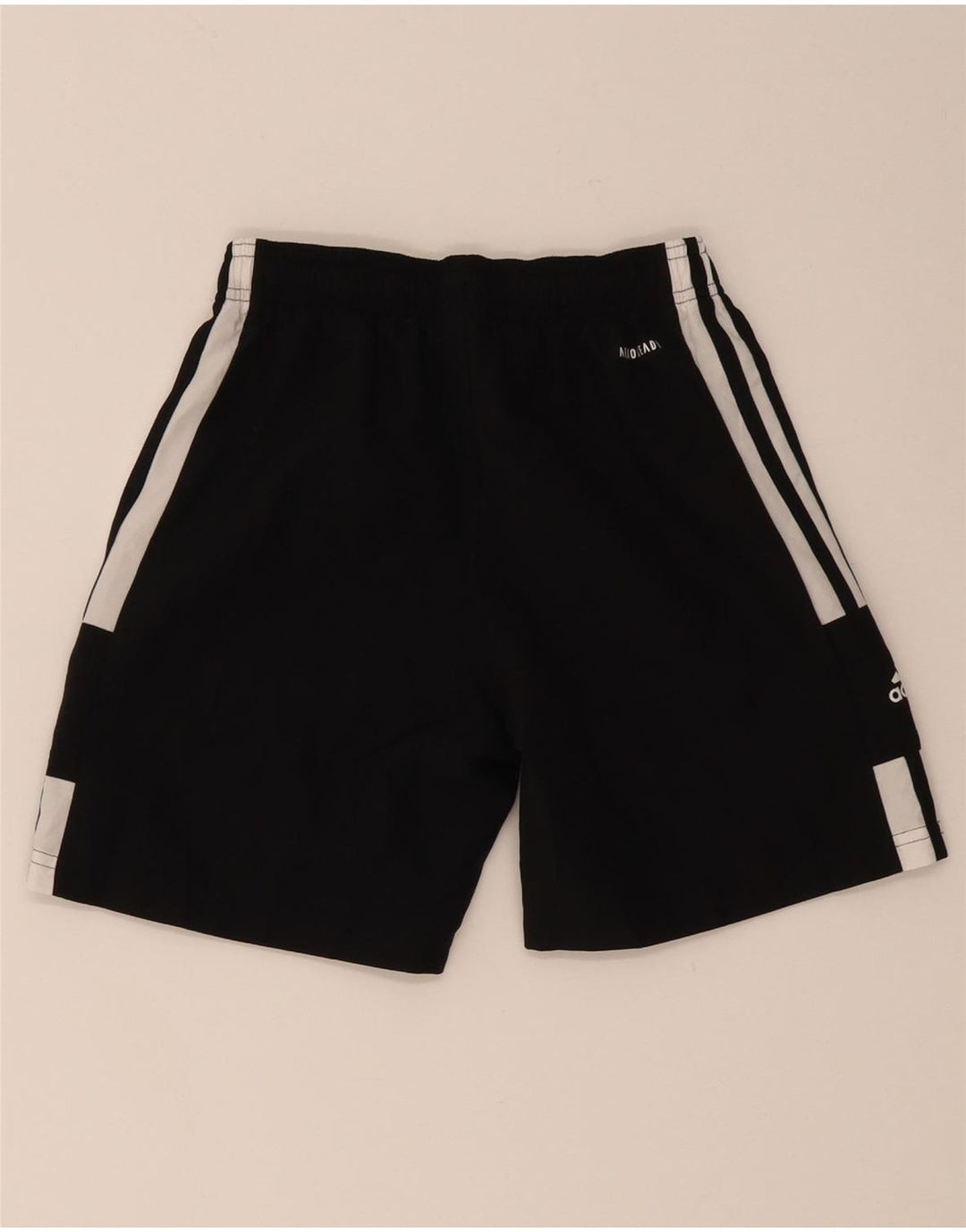 Pantaloncini sportivi Adidas da ragazzo con grafica 11-12 anni in poliestere color block nero
