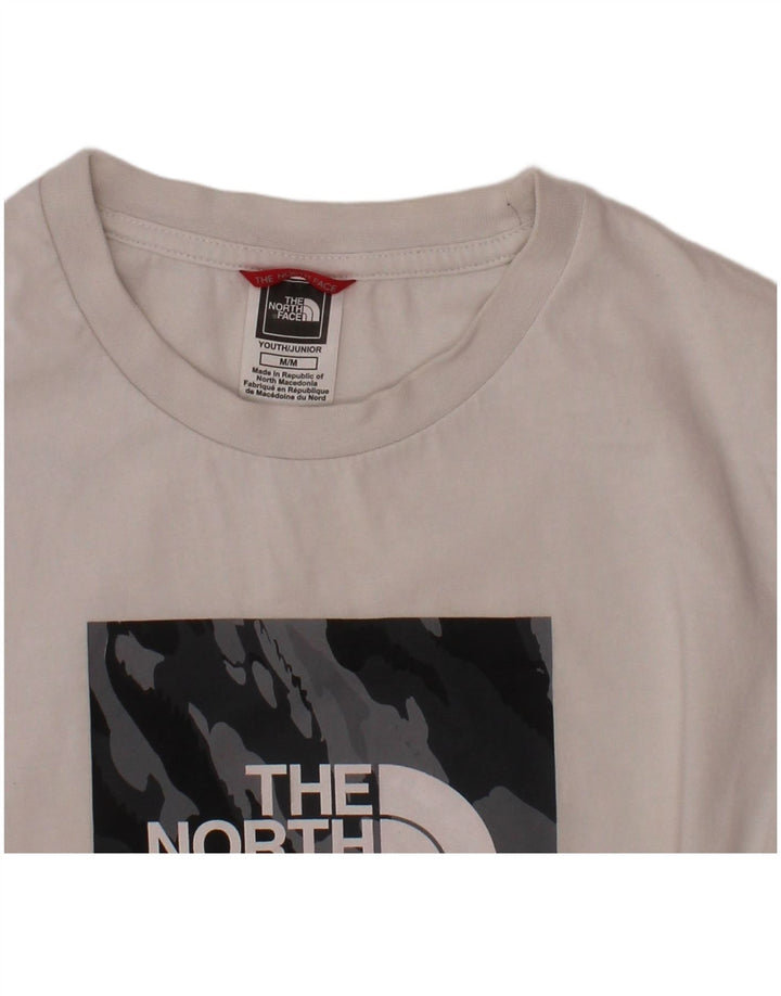 T-shirt grafica per ragazzi THE NORTH FACE Top 9-10 anni bianco medio
