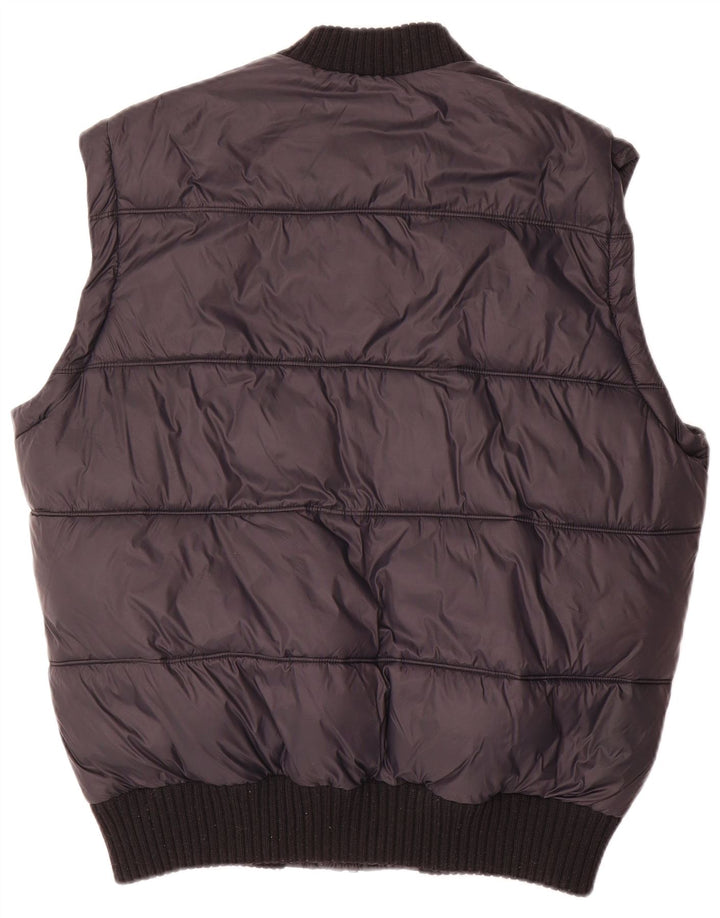 Gilet imbottito da uomo Esprit UK 40 grande poliestere nero