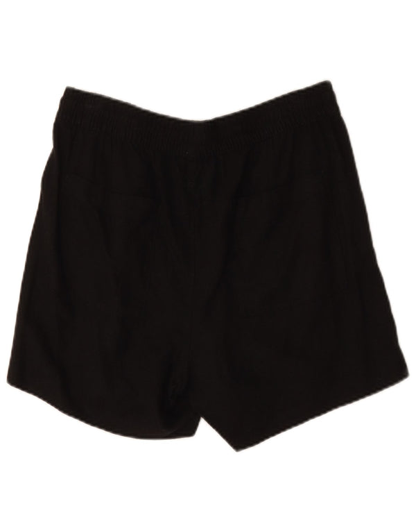 Pantaloncini chino da donna Marks & Spencer UK 12 medi W30 lino nero