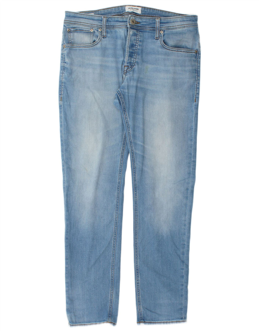 Jeans slim da uomo Jack & Jones W34 L30 cotone blu