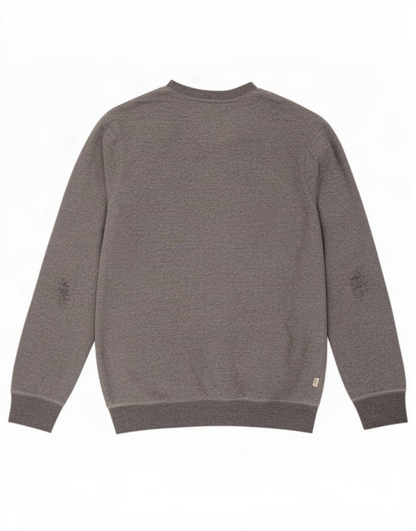 Felpa grafica da uomo Vans, piccola, in cotone grigio