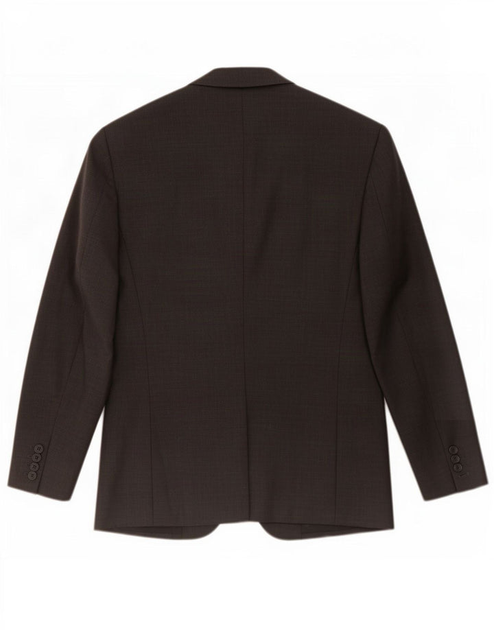 Giacca blazer a 2 bottoni da uomo All Saints UK 38 poliestere nero medio