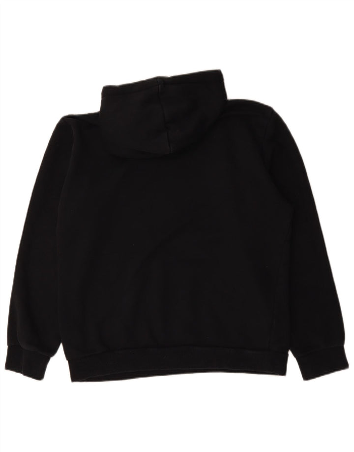 Felpa con cappuccio grafica da uomo Puma, cotone nero medio