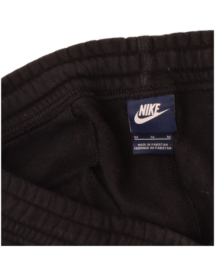 Pantaloni da tuta Nike da uomo in cotone nero medio
