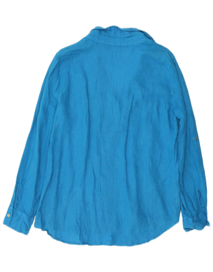 Maglia pullover da donna ZARA UK 16 grande blu