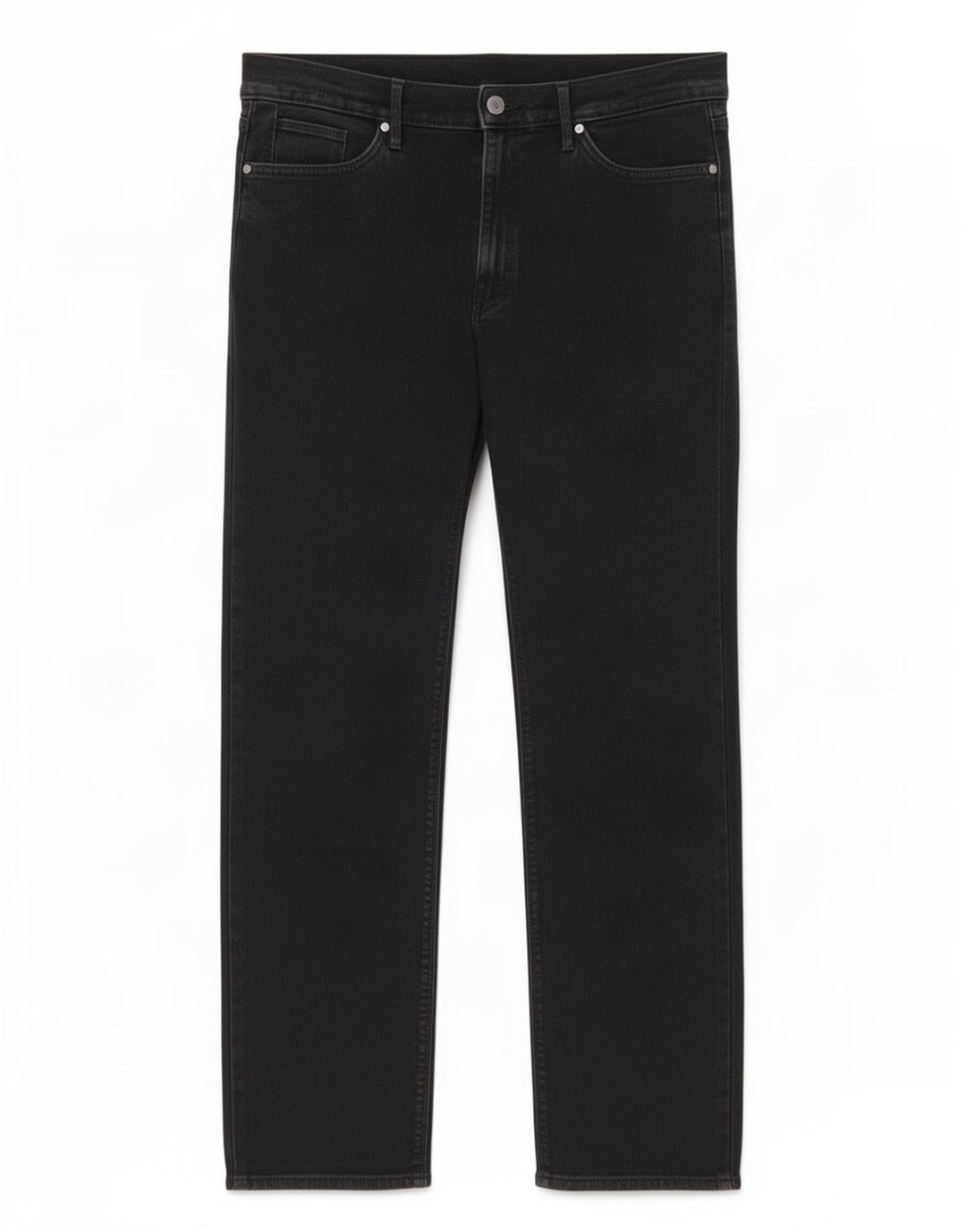 Jeans dritti da uomo Marks & Spencer W36 L31 cotone nero