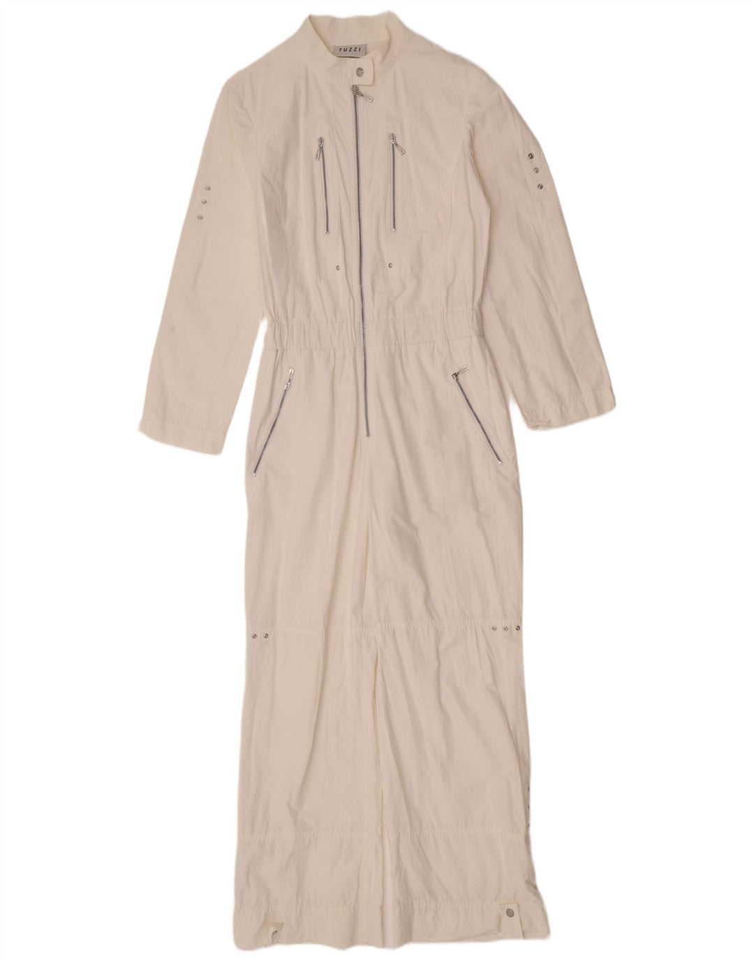 Tuta da donna a maniche lunghe Tuzzi UK 12 Cotone bianco medio
