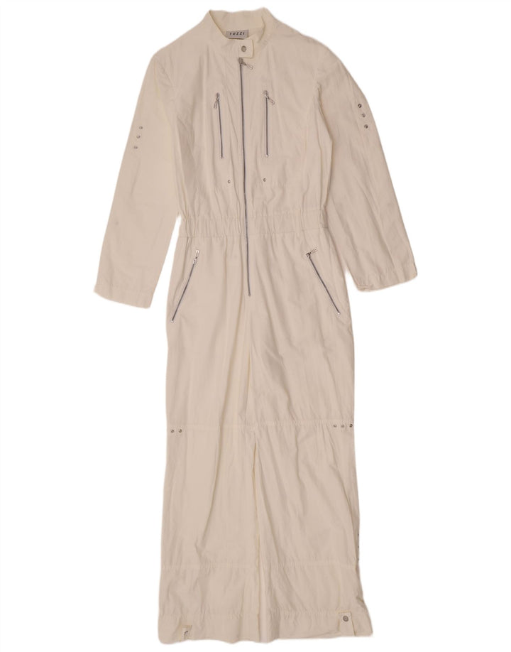 Tuta da donna a maniche lunghe Tuzzi UK 12 Cotone bianco medio