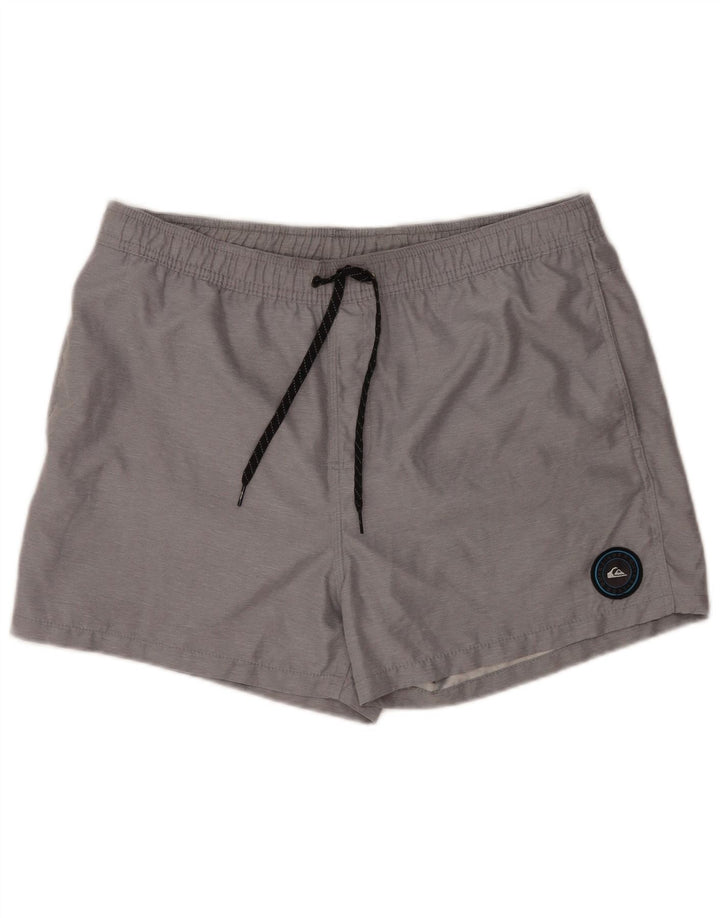 Pantaloncini da bagno da uomo Quiksilver XL grigio poliestere