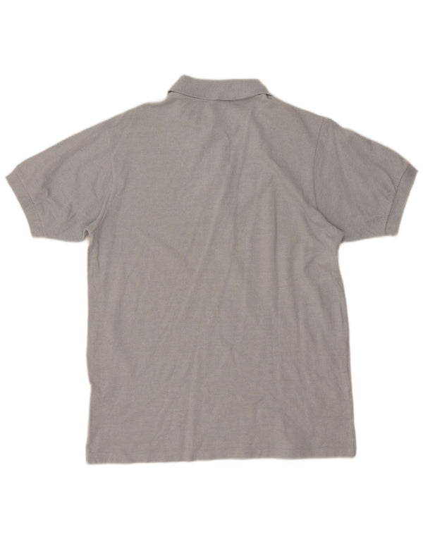 Polo da uomo Lacoste taglia 4 in cotone blu medio