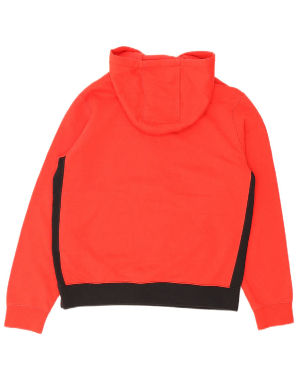 Felpa con cappuccio e collo con zip Nike da ragazzo, 13-14 anni, XL, colore rosso