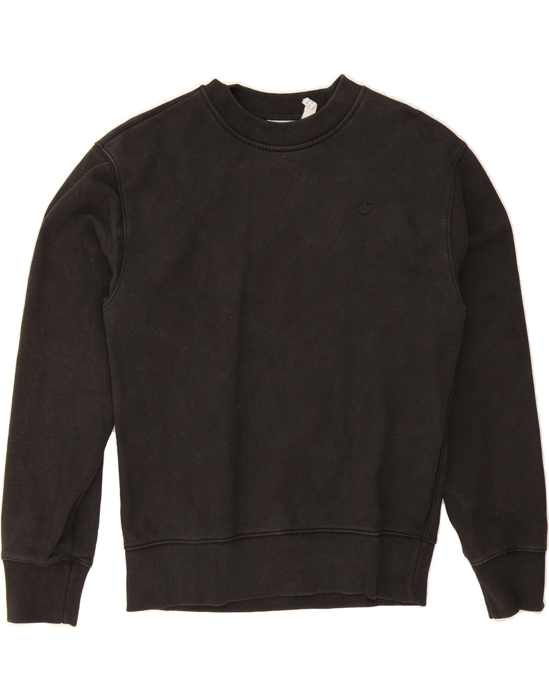 ADIDAS Mens Sweatshirt Jumper XS Black Cotton Vintage Adidas and Second-Hand Adidas from Messina Hembry 