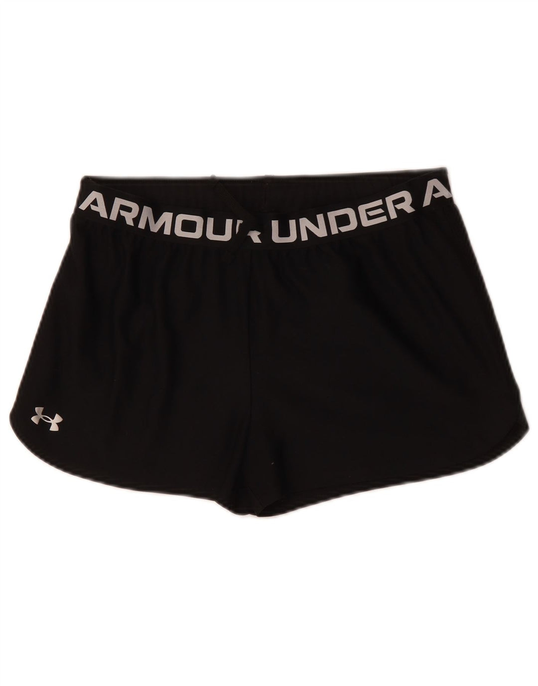 Pantaloncini sportivi grafici per ragazze UNDER ARMOUR 13-14 anni XL poliestere nero