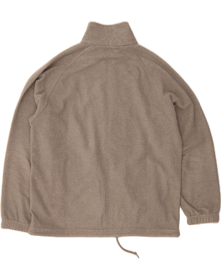 KAPPA Mens Fleece Jacket UK 40 Large Grey Polyester Vintage Kappa and Second-Hand Kappa from Messina Hembry 