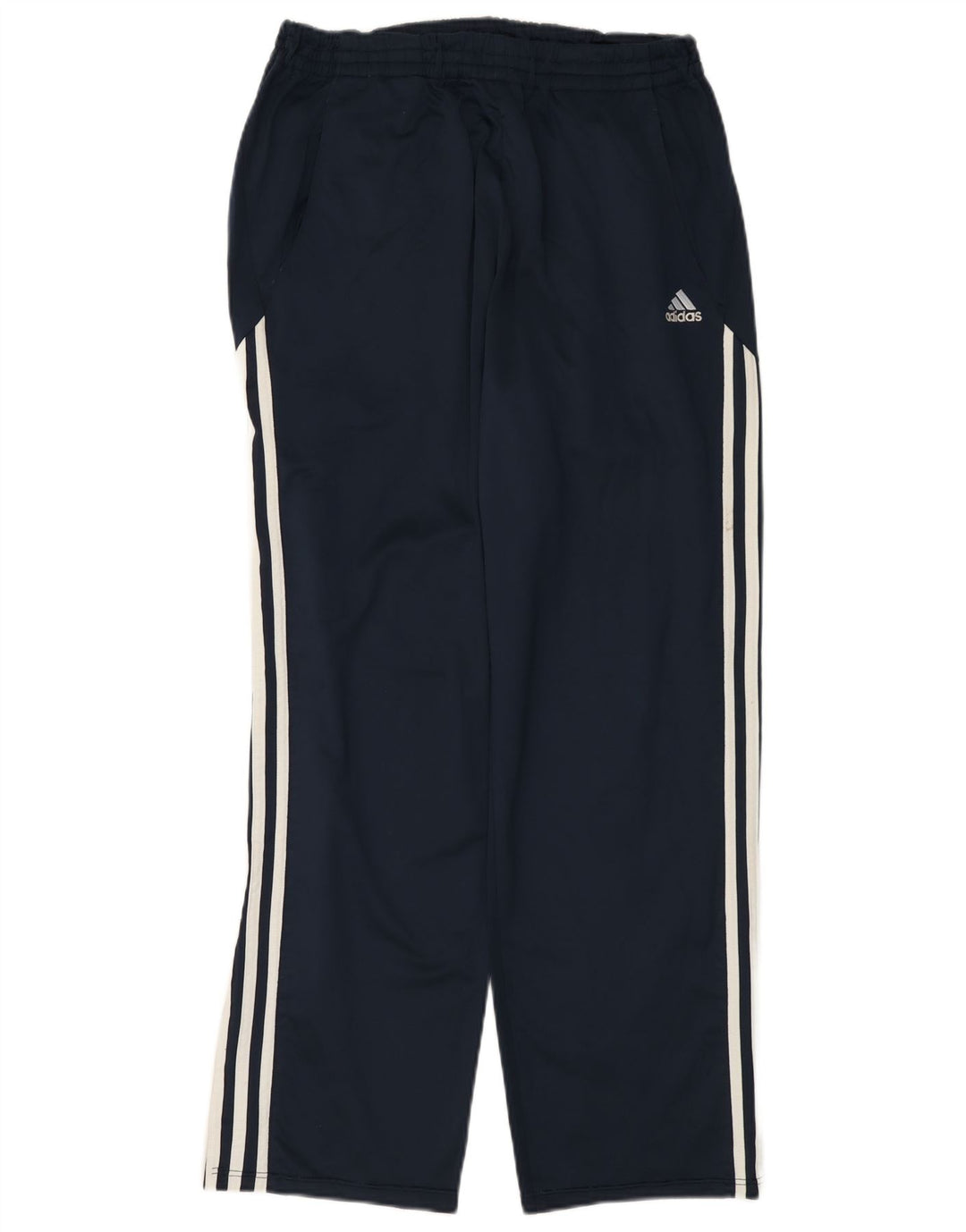 Pantaloni da tuta da uomo ADIDAS medio poliestere blu navy