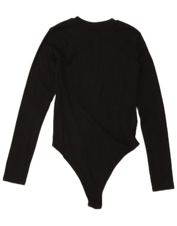 Body a maniche lunghe da donna ZARA UK 14 grande nero