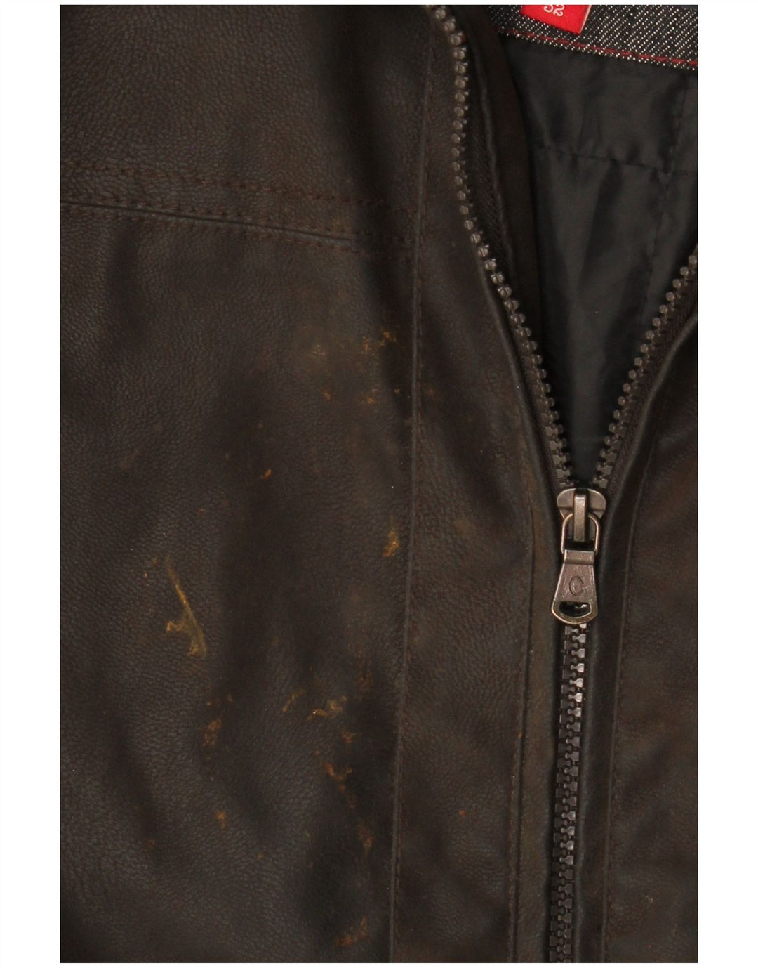 Giacca da uomo in ecopelle CANSON EU 52 XL Marrone Polietilene