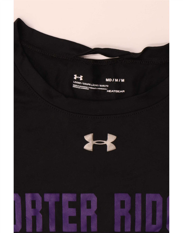 Maglietta grafica da donna Under Armour Top UK 14 Medium Nero