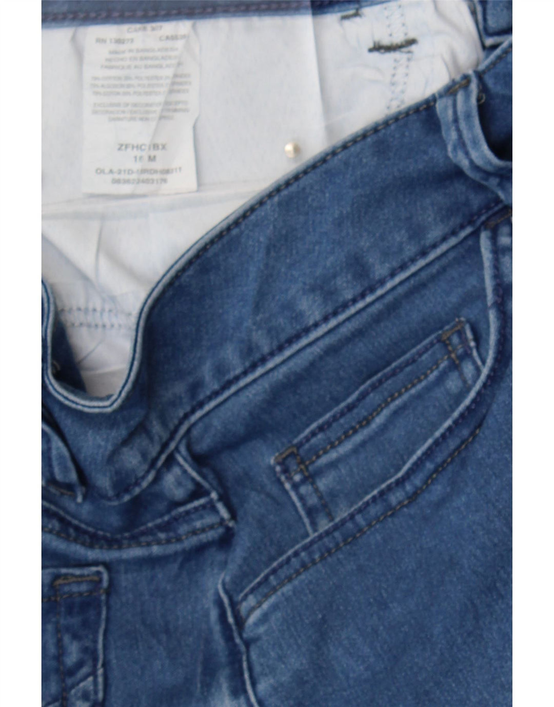LEE Womens Bermuda Denim Shorts US 16 2XL W38  Blue Cotton Vintage Lee and Second-Hand Lee from Messina Hembry 